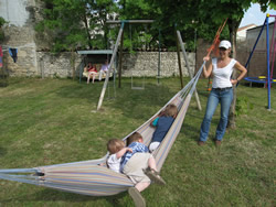 The ever popular hammock !