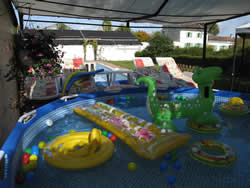 Heated Toddler pool at  La Vendange